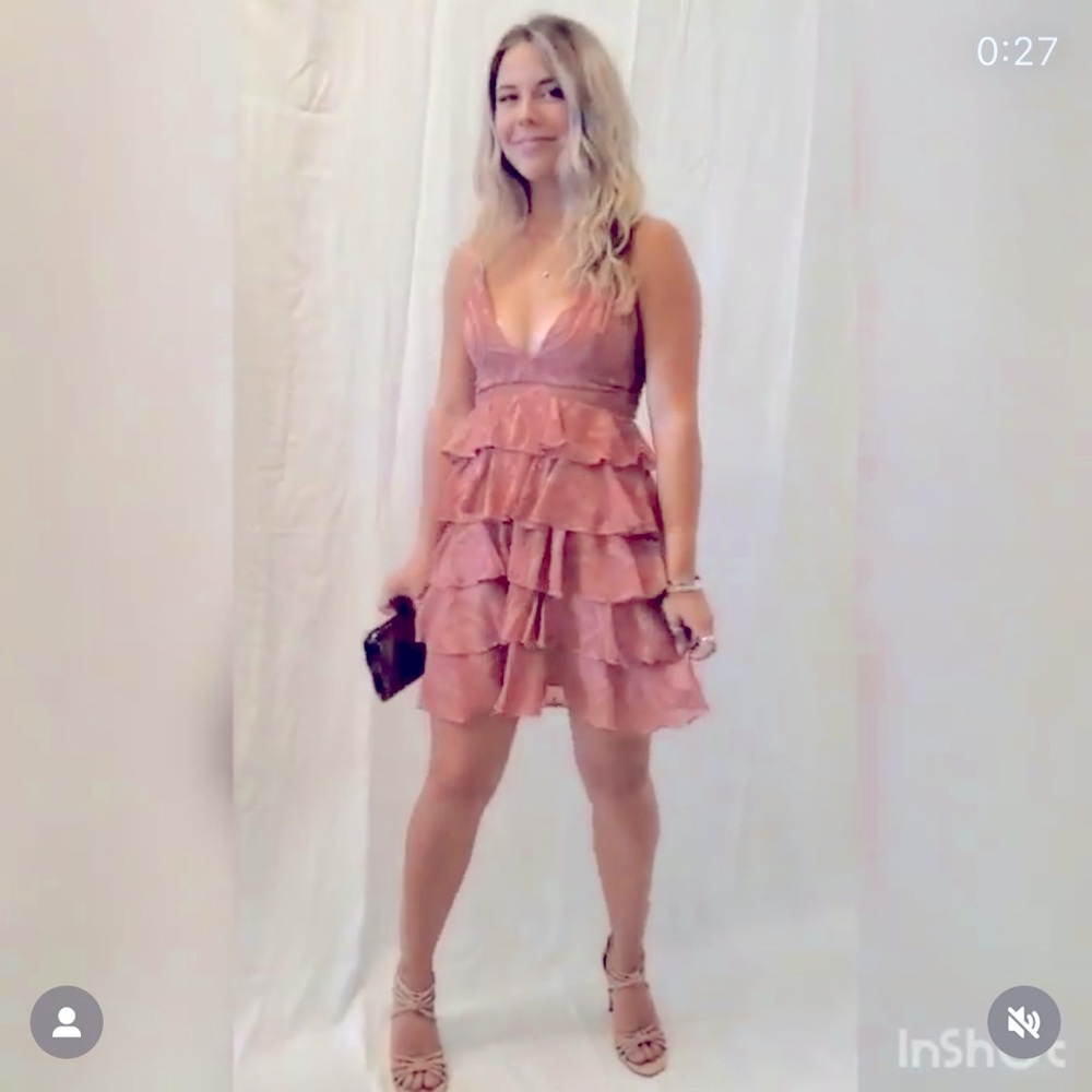 Ruffle Mini Dress